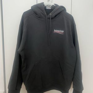 Balenciaga political campaign hoodie unisex size m